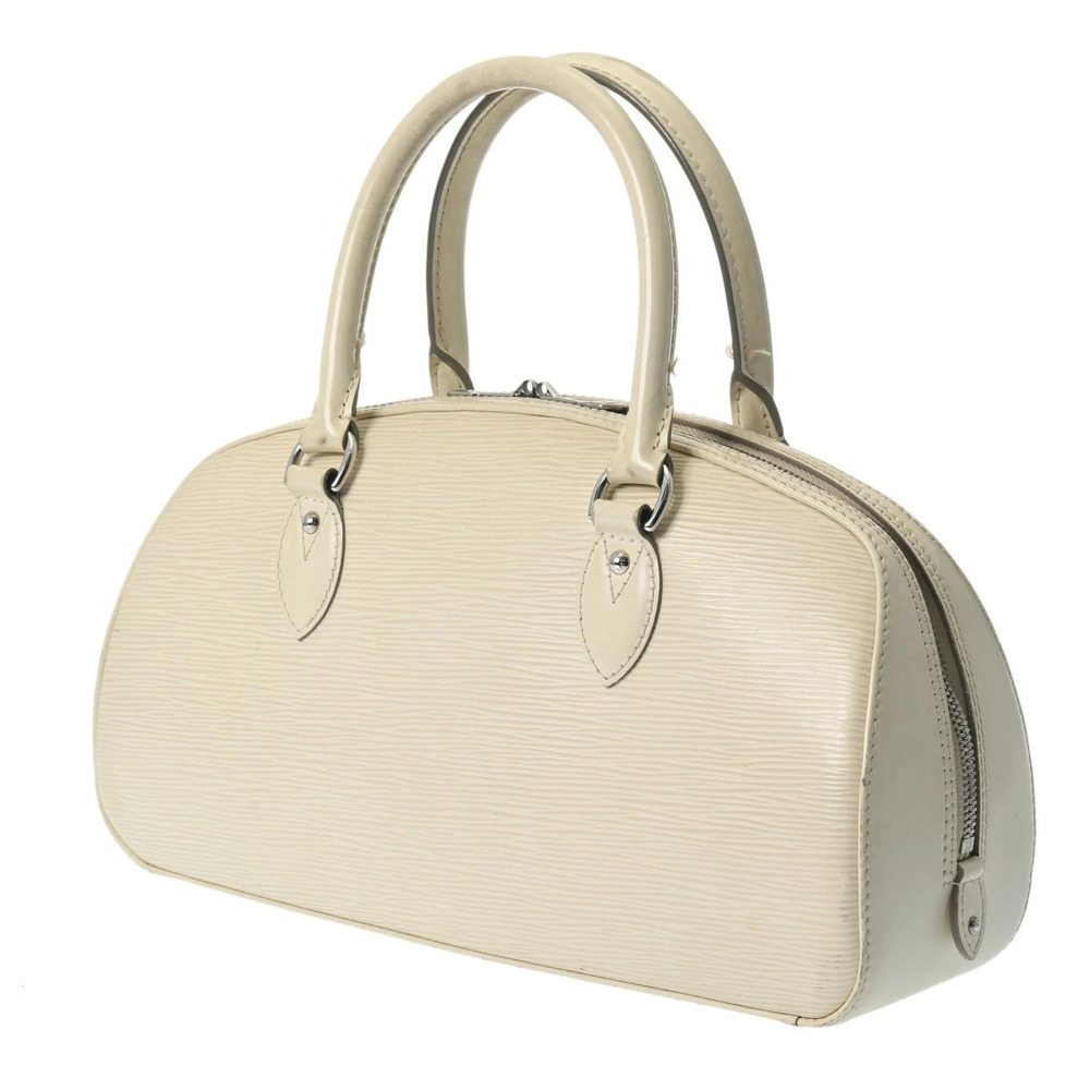 Louis Vuitton Jasmine Handbag Epi Leather White Ivory White
